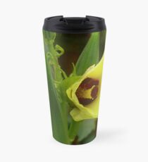 Blooming Okra Travel Mug