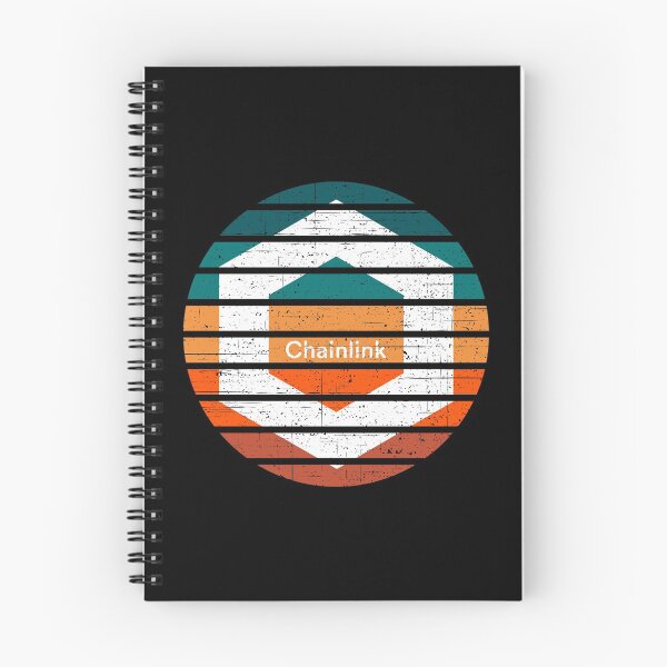 Item preview, Chainlink Sunset Vintage Grunge Design designed and sold by Bitcoin-Fashion.