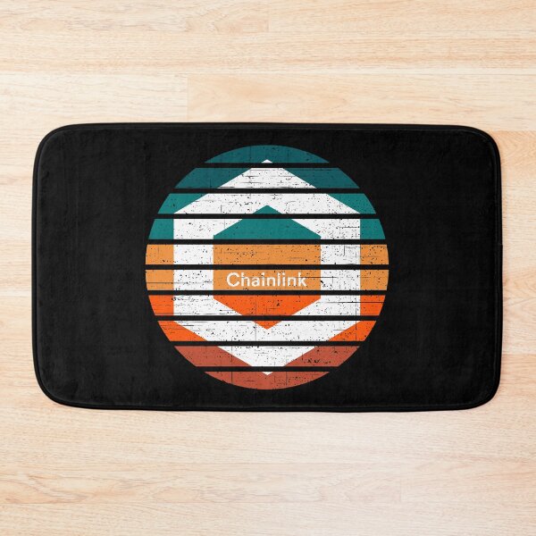 Item preview, Chainlink Sunset Vintage Grunge Design designed and sold by Bitcoin-Fashion.