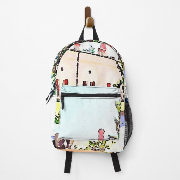 Item preview, Brisighella: courtyard with tree designed and sold by Giuseppe Cocco.