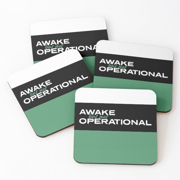Item preview, Awake But Not Operational designed and sold by opalime.