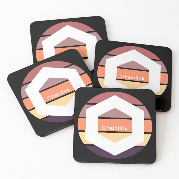 Item preview, Chainlink LNIK Sunset Design designed and sold by Bitcoin-Fashion.