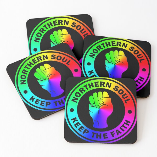 Item preview, Northern Soul Keep The Faith Logo  - Rainbow designed and sold by fatbanana.
