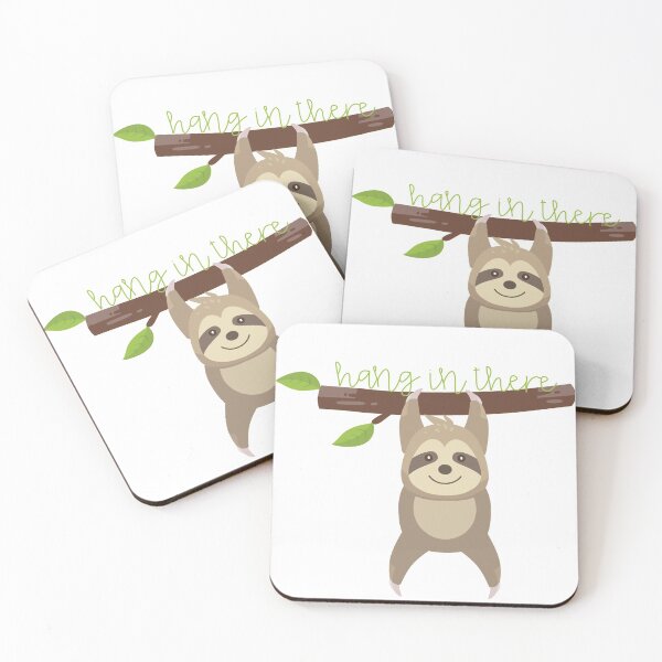 Item preview, Hang in There Sloth  designed and sold by Kirsten Uecker.