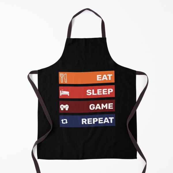 Item preview, Eat Sleep Game Repeat designed and sold by Sinfamous.