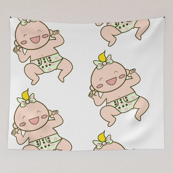 Item preview, Flower Print Cloth Diaper Baby Girl designed and sold by UrsulaFashion.