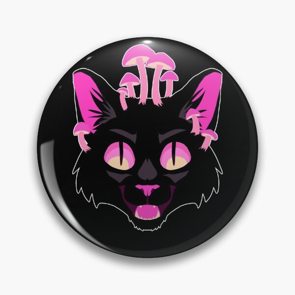 Item preview, Mushroom Cat - Pink designed and sold by paintedpaw-cat.