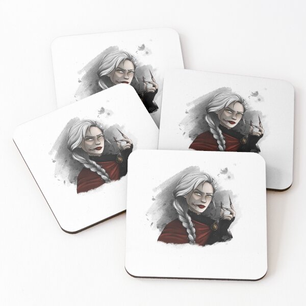 Item preview, Manon Blackbeak print designed and sold by DoodlingLenn.