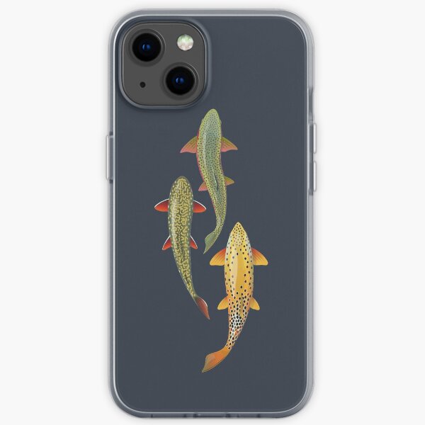 Three Trout iPhone Soft Case