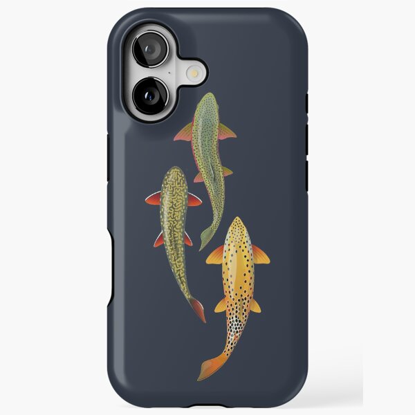 Three Trout iPhone Tough Case