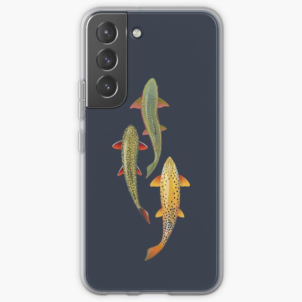 Three Trout Samsung Galaxy Soft Case
