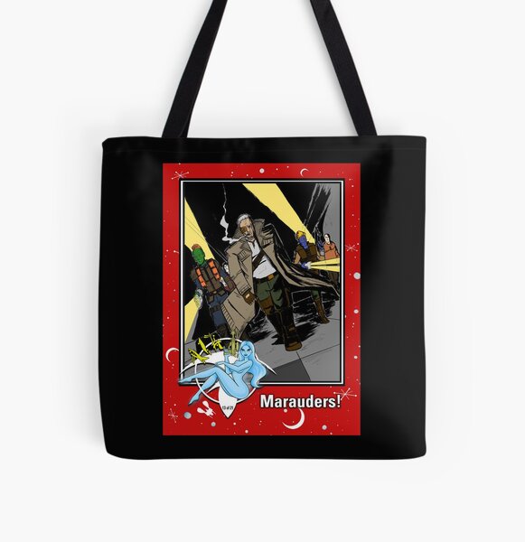 "MARAUDERS" TRADING CARD ART All Over Print Tote Bag
