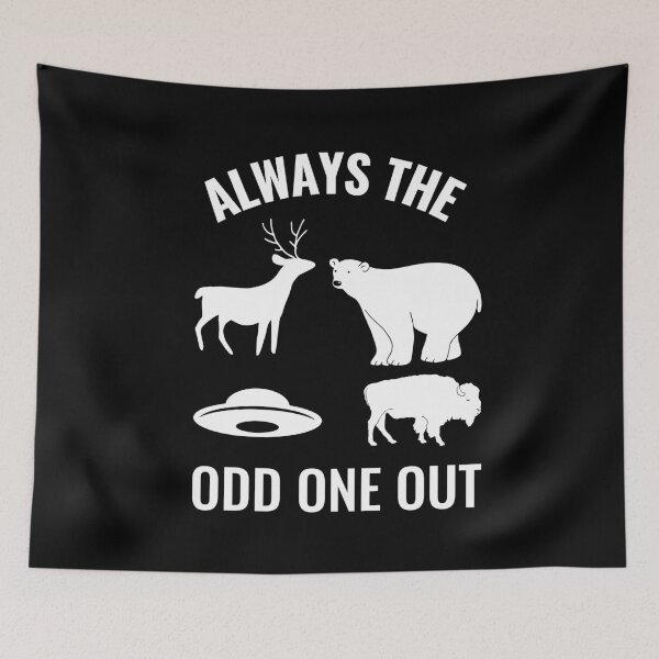 Item preview, Always the odd one out designed and sold by kcaandwu.