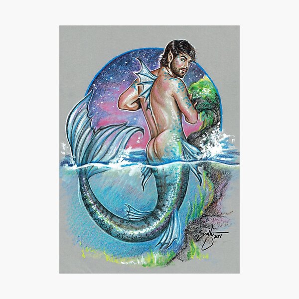 Premium AI Image  Ulysses sirens mermaids modern tale fluid liquid dress  cartoon illustration the singing siren greek mythology tale