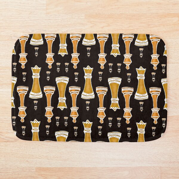 Item preview, Chess pattern Black designed and sold by Risa Folli.