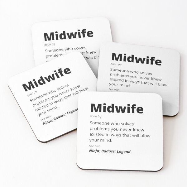 Item preview, Midwife - Ninja, Badass, Legend designed and sold by blueskygiftco.