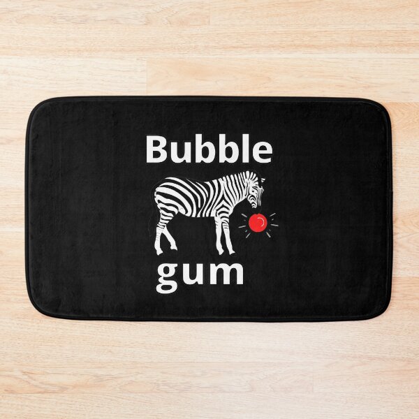 Item preview, Zebra bubble gum, blowing a red bubble designed and sold by VondasCreations.