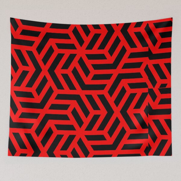 Item preview, Geometric red and black design  designed and sold by Md1982.