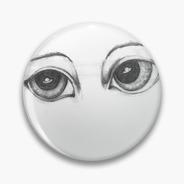 Item preview, The Girl with the UFO Eyes designed and sold by dbmcneill.