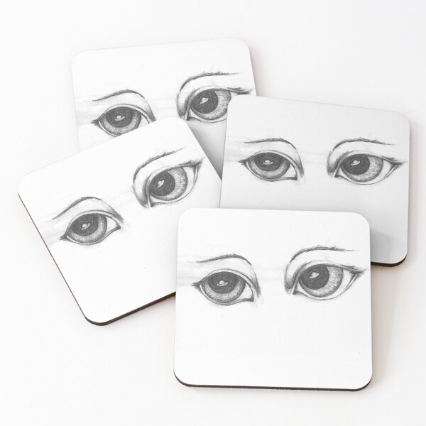 Item preview, The Girl with the UFO Eyes designed and sold by dbmcneill.