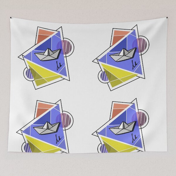 Item preview, Abstract origami boat designed and sold by Caleb Olujide.