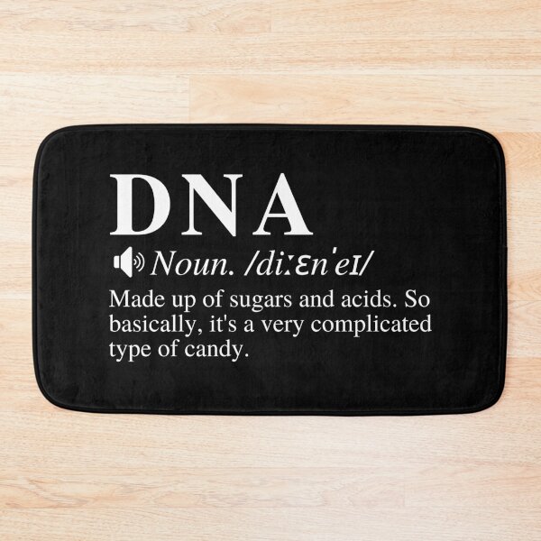 Item preview, Funny DNA definition. A very complicated type of candy. Biology/chemistry humor.  designed and sold by mind-illusions.