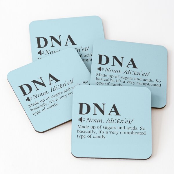 Item preview, Funny DNA definition. A very complicated type of candy. Biology/chemistry humor.  designed and sold by mind-illusions.