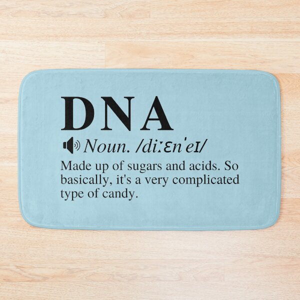 Item preview, Funny DNA definition. A very complicated type of candy. Biology/chemistry humor.  designed and sold by mind-illusions.