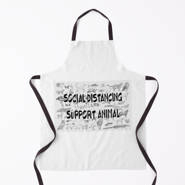 Artikelvorschau, Social Distancing Support Animal entworfen und verkauft von MJLdesigns.