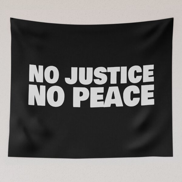 Item preview, No Justice No Peace designed and sold by ThingsShop.