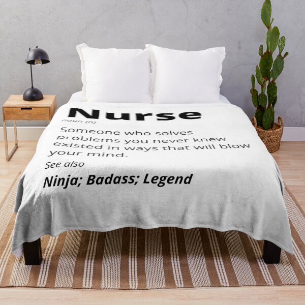Item preview, Nurse - Ninja, Badass, Legend designed and sold by blueskygiftco.
