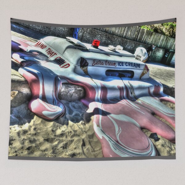 Item preview, Melting Ice Cream Van designed and sold by Blackadder Photography.