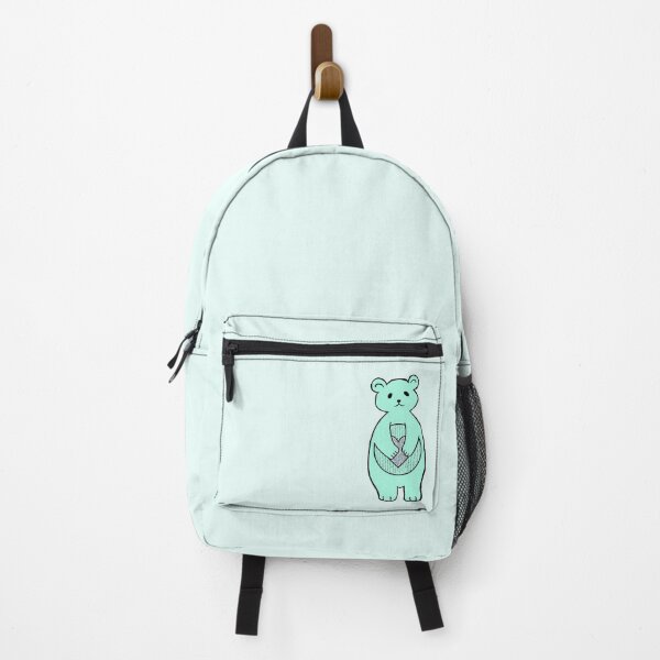 Item preview, Glitter pastel cyan bear designed and sold by Joejo19.