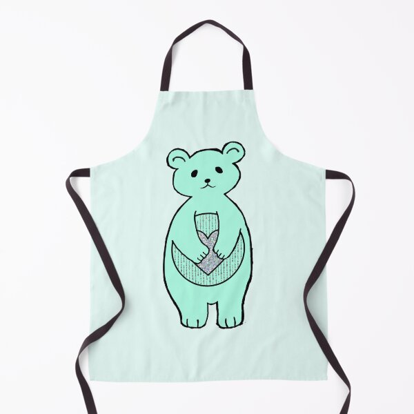 Item preview, Glitter pastel cyan bear designed and sold by Joejo19.