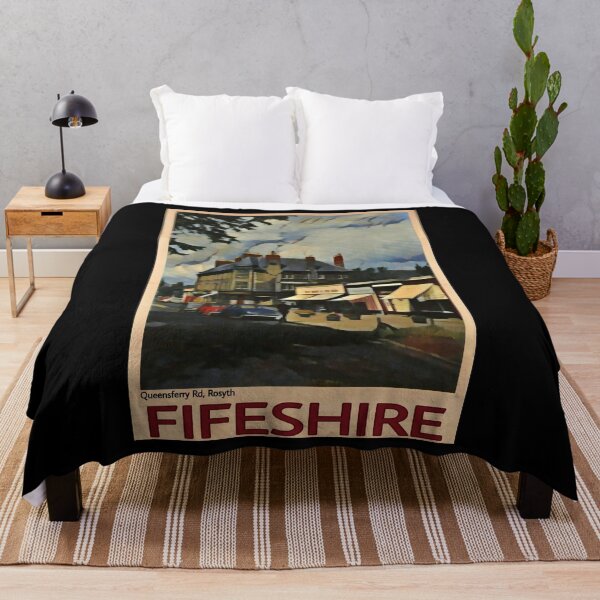 Item preview, retro classic Fifeshire poster designed and sold by CorasPosters.
