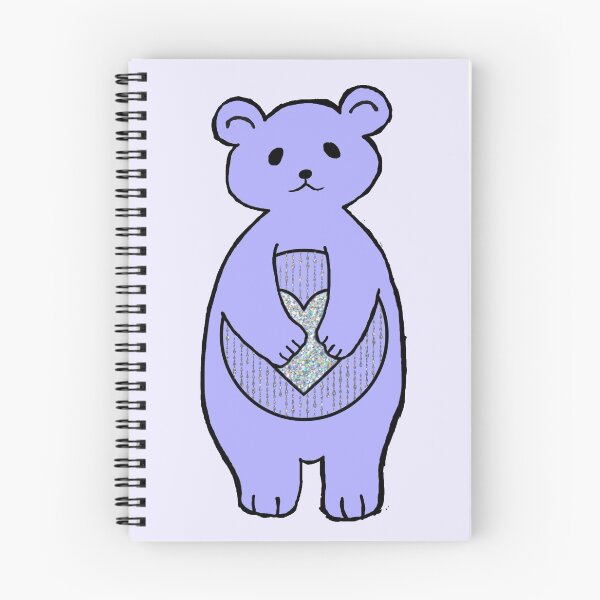 Item preview, Glitter pastel purple bear designed and sold by Joejo19.