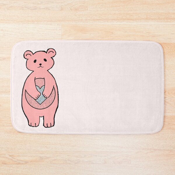 Item preview, Glitter pastel peach bear designed and sold by Joejo19.