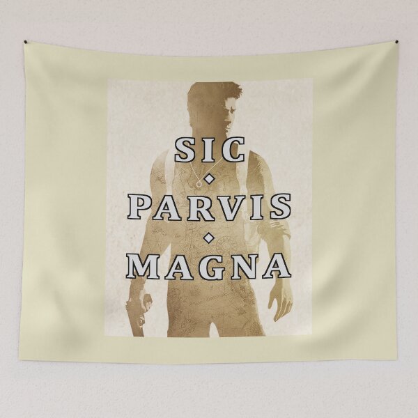Item preview, Uncharted - Sic Parvis Magna - A designed and sold by CH-Art-Design.
