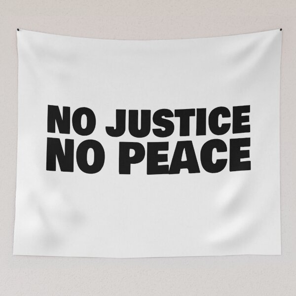 Item preview, No Justice No Peace designed and sold by ThingsShop.