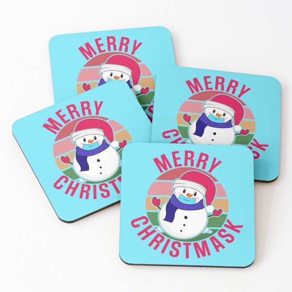 Item preview, Merry Christmask Masked Snowman Merry Christmas designed and sold by Piztees.