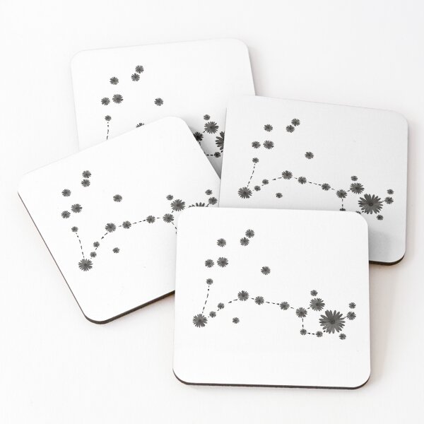 Item preview, Daisy Pisces constellation zodiac designed and sold by Listrenect.