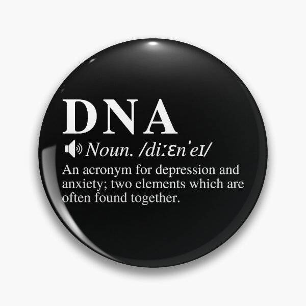 Item preview, Funny DNA definition: Depression and anxiety.  designed and sold by mind-illusions.