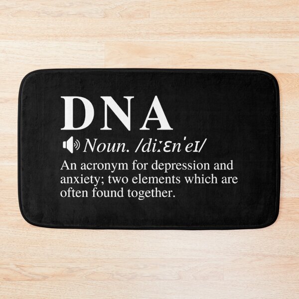 Item preview, Funny DNA definition: Depression and anxiety.  designed and sold by mind-illusions.