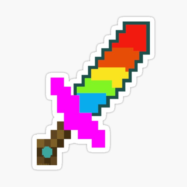 Minecraft Rainbow Creeper Die Cut Sticker – Xbox Gear Shop