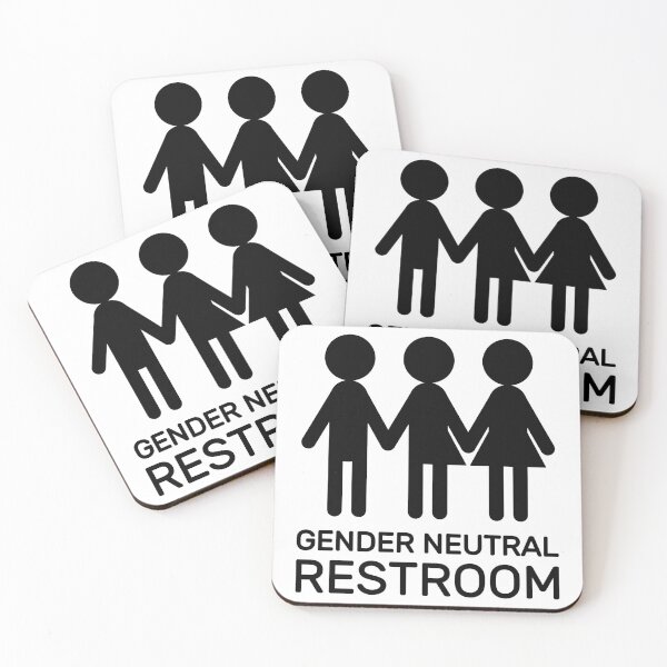 Item preview, GENDER NEUTRAL RESTROOM designed and sold by QueerShop.