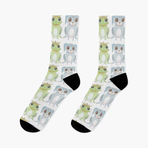 Item preview, Prince Frog and Lanky Dog designed and sold by Jean Gregory Evans.
