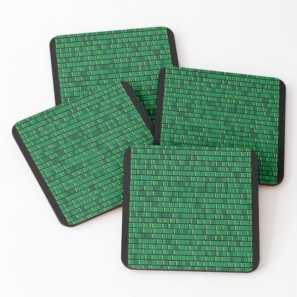Item preview, Código binario verde designed and sold by DeesDeesigns.
