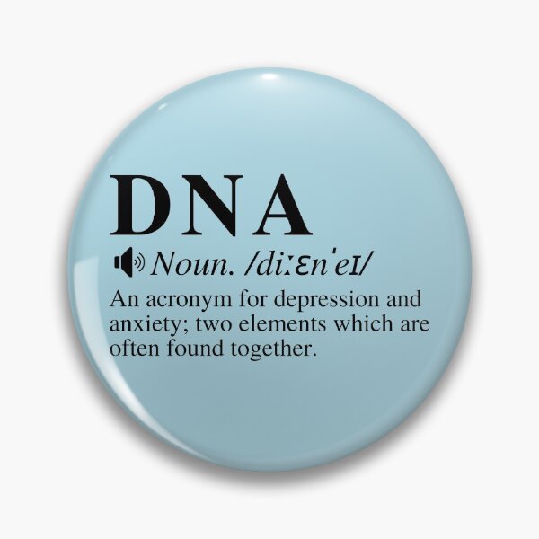 Item preview, Funny DNA definition: Depression and anxiety.  designed and sold by mind-illusions.