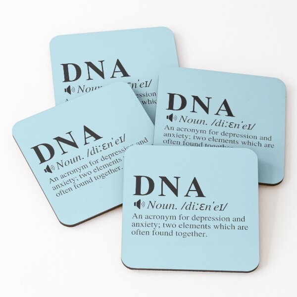 Item preview, Funny DNA definition: Depression and anxiety.  designed and sold by mind-illusions.