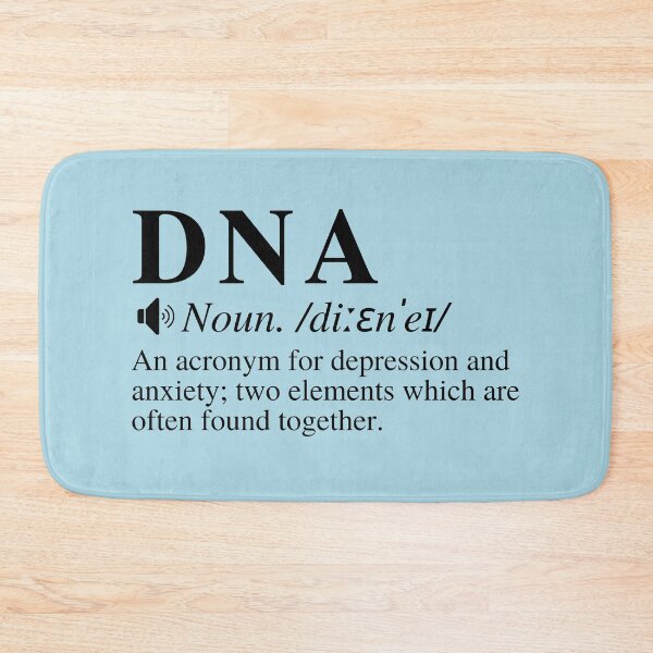 Item preview, Funny DNA definition: Depression and anxiety.  designed and sold by mind-illusions.